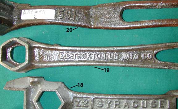 Mossberg Vintage Frank Mossberg 612 Fixed Socket Speed Wrench 5/8" Brace USA 